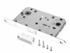 Замок сантехнический магнитный Ренц INLBM 5096 pl White (слоновая кость), цвет белый (гарантия - 12 месяцев)