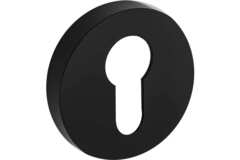 Накладка круг на цилиндр Ренц INET 06 B, цвет черный (гарантия - 12 месяцев)