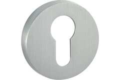 Накладка круг на цилиндр Ренц INET 06 SSC, цвет хром супер сатин (гарантия - 12 месяцев)