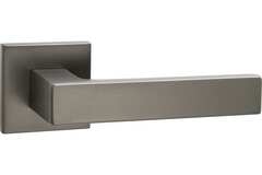 Ручка квадрат Пуэрто Куббаито INAL 541-03 slim MBN, цвет никель черный матовый(графит), алюминий (гарантия - 8 лет)