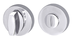 Завертка круг Армадилло BK6.R.URB52 (WC-BOLT BK6/URB) СР-8, цвет хром к ручкам R.URB52.ARC (ARC URB2) CP/White-14 (гарантия - 6 месяцев)