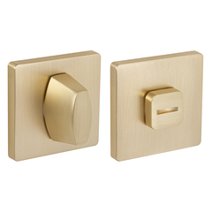 Завертка квадрат Фуаро BK6.K.SL52 (BK6 SL) SSG-39, цвет золото сатинированное к ручкам K.SL52.REDLINE (RED LINE SL) SSG-39, K.SL52.FLY (FLY SL) SSG-39, K.RL52.REDLINE (RED LINE RL) SSG-39 (гарантия - 12 месяцев)