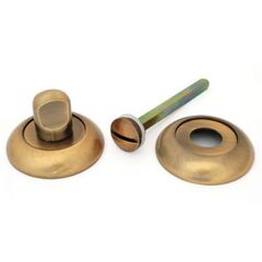 Завертка круг Ренц INBK 08 PCF, цвет кофе блестящий к ручкам Флория (гарантия - 12 месяцев)