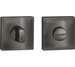 Завертка квадрат Ренц INBK 03 BN, цвет никель черный к ручкам Марчелло 57-03 BN, Лана INDH 95-03 BN, Рим INDH 53-03 BN (гарантия - 12 месяцев)