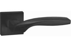 Ручка квадрат Пуэрто INAL 538-03 B, цвет черный, алюминий (гарантия - 8 лет)