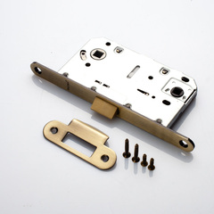 Замок сантехнический Ренц INLB 96 PL AB, цвет бронза античная (гарантия - 12 месяцев)