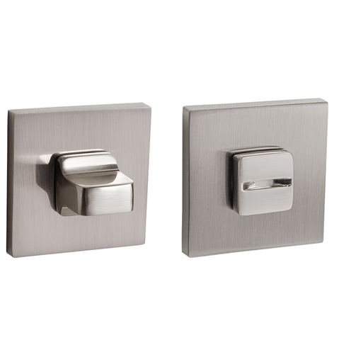 Комплект фурнитуры сантехнический SET K.JS51.MARCO (MARCO JS) P72-50 4BB SN (ручка Аякс, защелка с/у Фуаро, завертка Аякс, петли Фуаро), цвет никель матовый (гарантия - 12 месяцев) #3