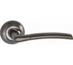 Ручка круг Пуэрто INAL 515-08 BN, цвет никель черный, алюминий (гарантия - 8 лет)