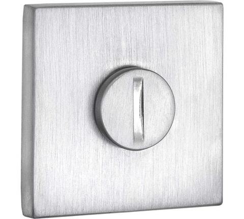 Завертка квадрат Пуэрто INBK AL 03 slim SSC, цвет хром супер сатин к ручкам Бискотти INAL 540-03 slim SSC, РАФ INAL 552-03 slim SSC, Латте INAL 543-03 slim SSC (гарантия - 12 месяцев) #2