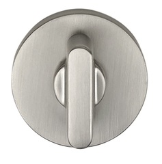 Завертка круг Пуэрто INBK AL 06 slim MSN, цвет никель супер матовый к ручкам Соффиони INAL 547-06 slim MSN (гарантия - 12 месяцев)