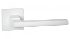 Ручка квадрат Пуэрто INAL 514-03 MSW, цвет супер белый матовый, алюминий (гарантия - 8 лет)