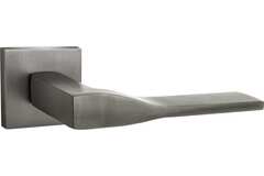 Ручка квадрат Пуэрто Лунго INAL 553-03 slim MBN, цвет никель черный матовый(графит) (гарантия - 8 лет)