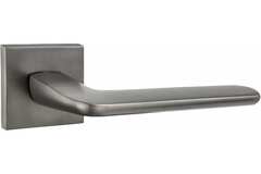 Ручка квадрат Пуэрто Гляссе INAL 555-03 slim MBN, цвет никель черный матовый(графит) (гарантия - 8 лет)