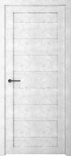 Дверь межкомнатная Альберо (Фрегат) Мегаполис лофт Мюнхен, цвет светлый бетон, экошпон, глухая