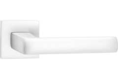 Ручка квадрат Пуэрто Эспрессо INAL 542-03 slim MSW, цвет белый супер матовый, алюминий (гарантия - 8 лет)