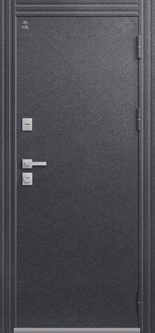 Термодверь входная Центурион Т-2 (2026), 2 замка, 2 мм металл, (антрацит муар+грей кашемир) #2