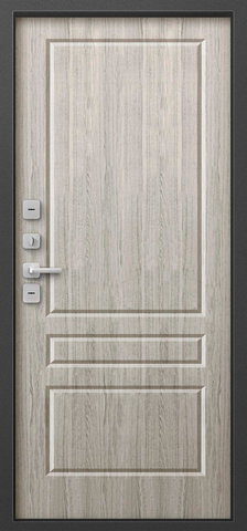 Термодверь входная Центурион Т-6 (2025), 2 замка, 1,2 мм металл, (графит букле+полярный дуб) #3