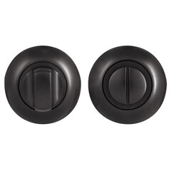 Завертка круг Аякс BK6.R.JR54 (BK6 JR) BL-24, цвет черный алюминий к ручкам R.JR54.POLO (POLO JR) BL-24, R.JR54.POLO TECH/IND BL-24 (гарантия - 6 месяцев)