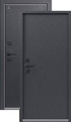 Термодверь входная Центурион Т-3 (2026), 2 замка, 2 мм металл, (антрацит муар+антрацит муар)