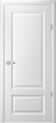 Дверь межкомнатная Альберо (Фрегат) Галерея Эрмитаж-1, цвет белый, винил, глухая