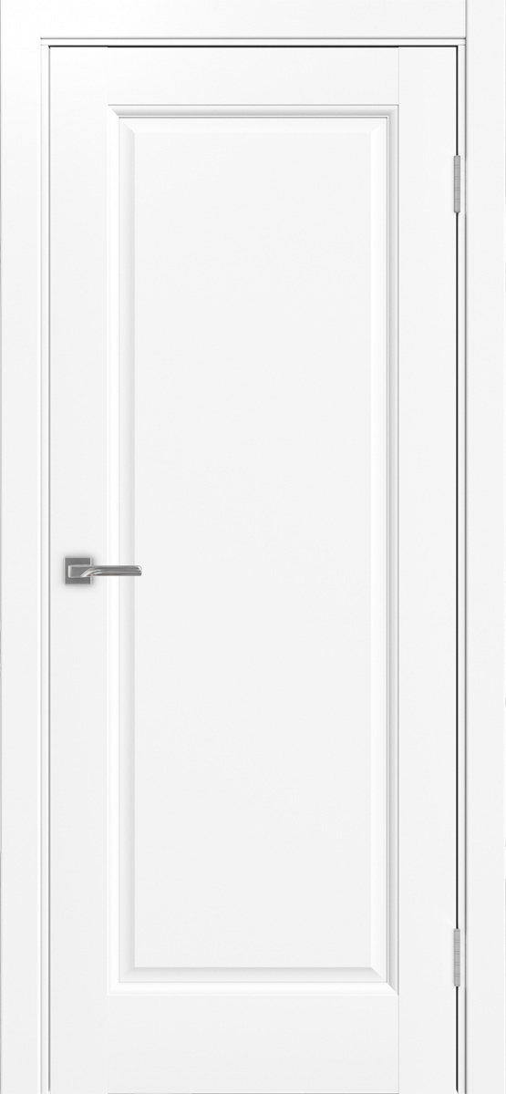 Дверь межкомнатная Оптима Порте Тоскана Нео 601.1, цвет белый снежный, экошпон, глухая