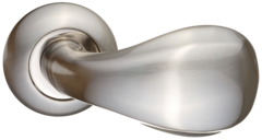 Ручка круг Ренц Сильвия INDH 12-08 SN, цвет никель матовый, ЦАМ (гарантия - 10 лет)