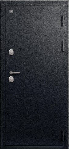 Термодверь входная Сезам Т-111 (2025), 2 замка, 1 мм металл, (черный муар+черный муар) #2